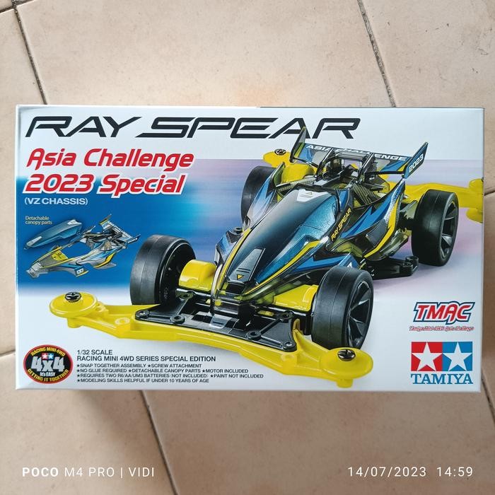 Tamiya 95647 Ray Spear Asia Challenge 2023 Special VZ Chassis TMAC