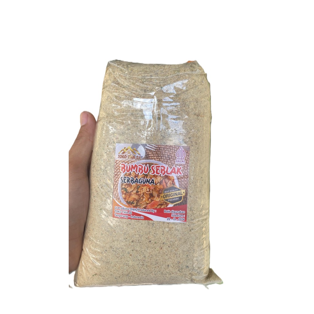 

BUMBU RACIK ASIN SERBAGUNA 1 KG BUMBU INSTAN KUAH SEBLAK DAN BASO ACI
