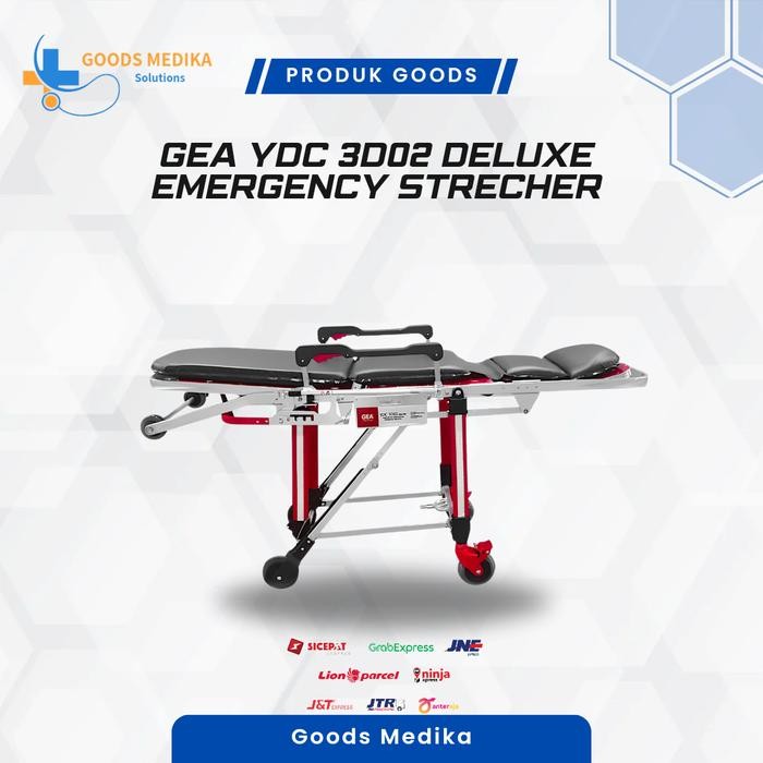 GEA YDC 3D02 Deluxe Emergency Stretcher /Tandu Ambulance darurat