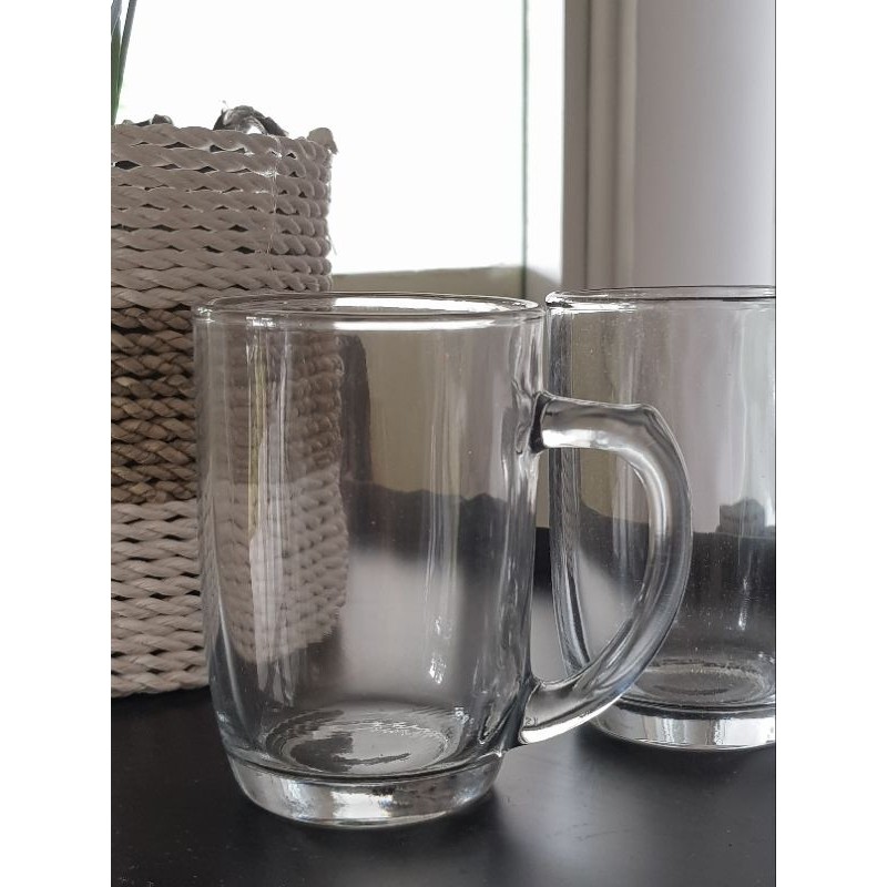 GELAS KACA MUG JUMBO BATAVIA JK-603 (12 pcs) | MUG KACA GELAS KACA BESAR | GELAS KACA BENING JUMBO