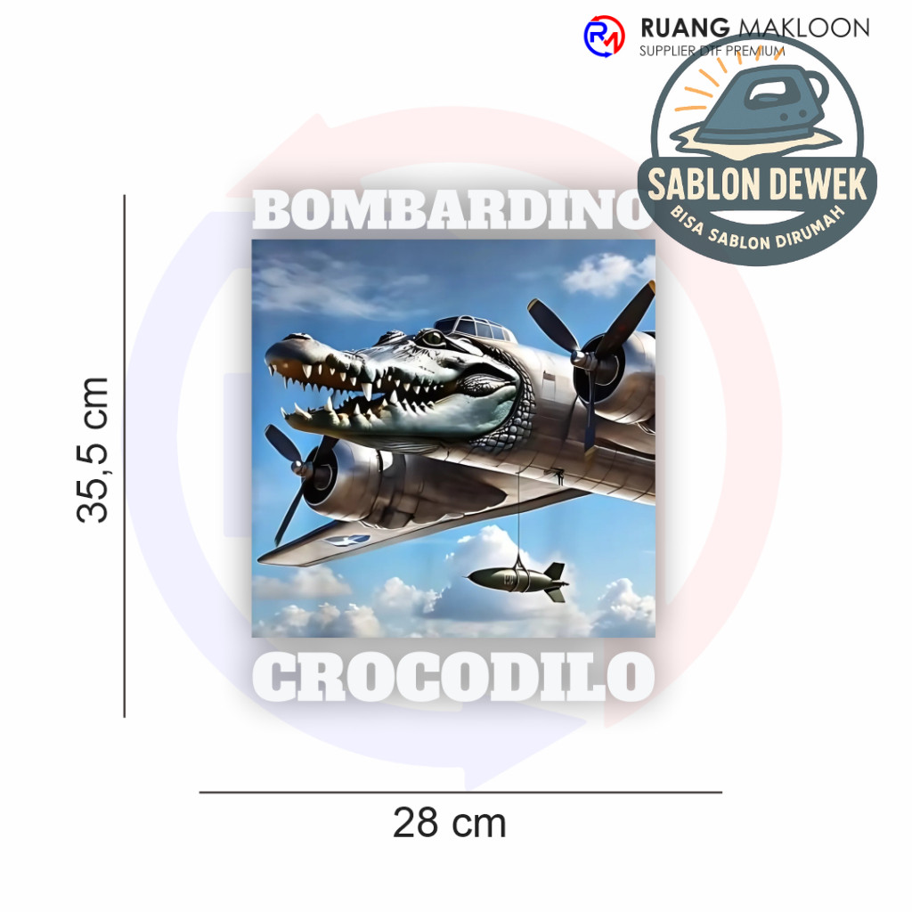 Sablon Setrika Sablon DTF Satuan A3 ANOMALI - SIAP PRESS