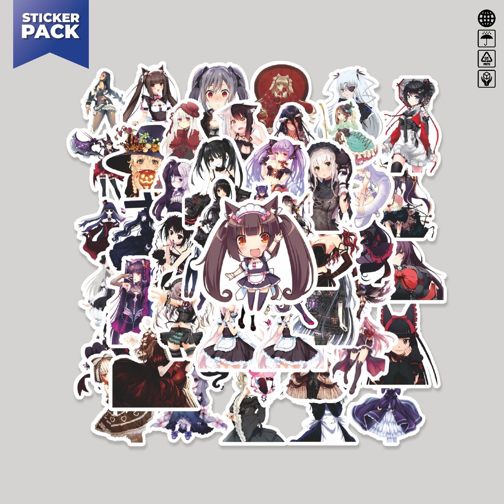 

[100PCS]Stiker Pack Stiker Anime Dramatical Murder Aesthetic Vinyl Anti Air Dekorasi Sticker Laptop Buku Journal Koper Helm Casing HP Gitar Helm Skateboard