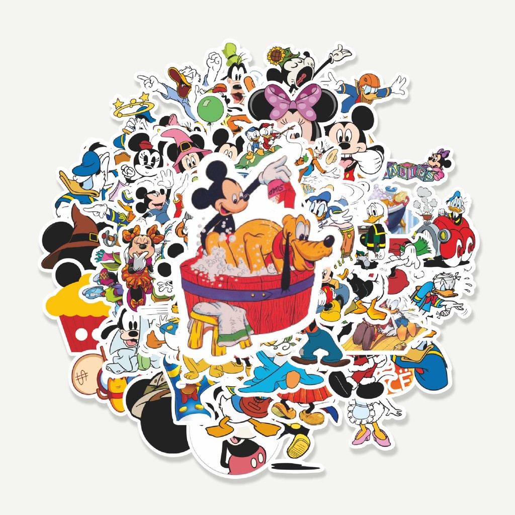 

Sticker Pack Stiker Kartun Disney Mickey Mouse & Donald Duck 2 | Sticker TUMBLR | Stiker LAPTOP KOPER HELM