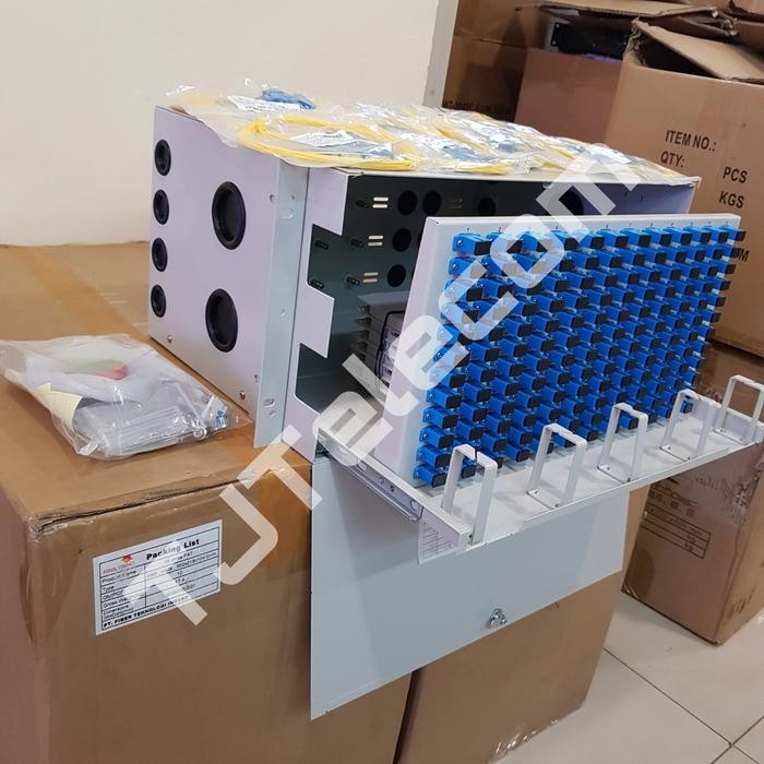 otb 144 core SC upc lengkap / otb rack 144 PAZ