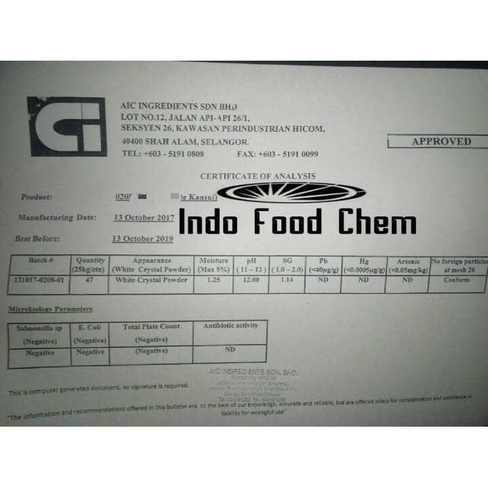 

Mumpung Murah Kansui - Pengenyal Mie Premium - Phosmix mie 1,000gr ex Malaysia