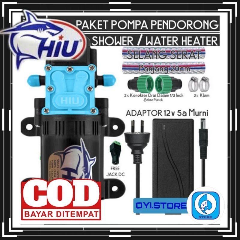PAKET POMPA WATER HEATER PENDORONG WATER HEATER POMPA SHOWER PENDORONG SHOWER OTOMATIS CO