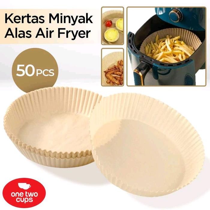 

Kertas Alas Air Fryer Paper Liner Oilproof 16cm 50pcs