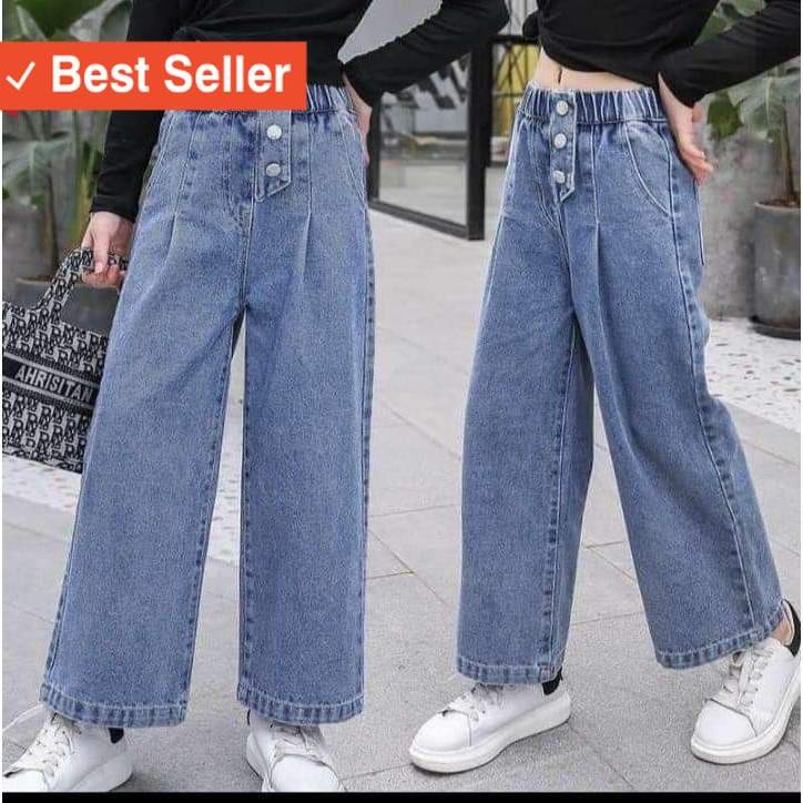 Style Kekinian Fashion Anak Keren Murah / BF KOREA KIDS / CELANA BOYFRIEND ANAK-ANAK USIA 7-12 TAHUN