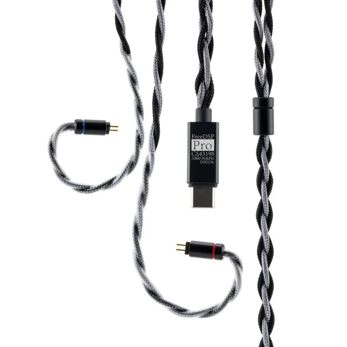 Moondrop FreeDSP Pro / Free DSP Pro Upgrade Cable For IEM Earphone With CS43198 Chip & DSP Type C