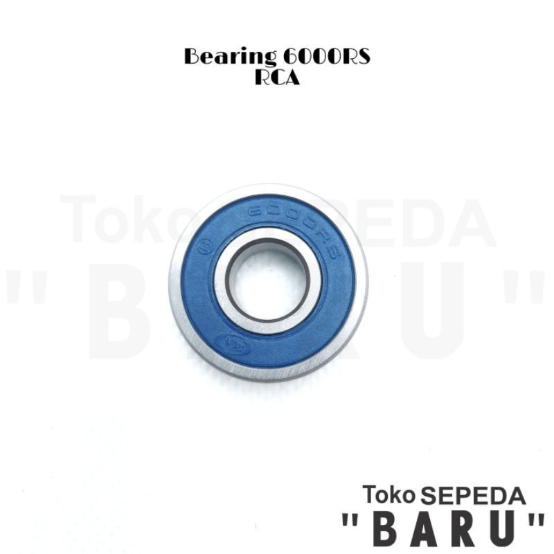 TB - Bearing RCA 6000RS Untuk Roda Belakang Sepeda