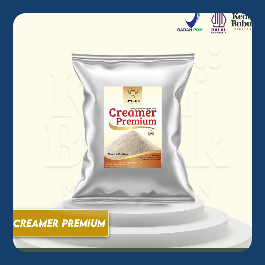

Javaland Bubuk Creamer / Krimer 1Kg - Premium | Non Dairy | Creamy Café