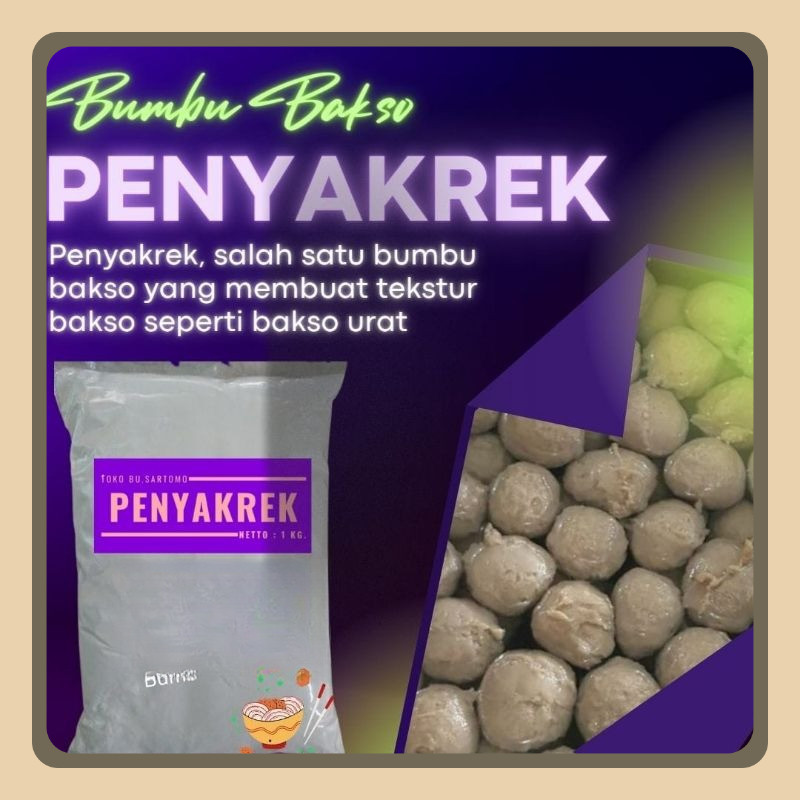 

Bumbu Bakso Lengkap Kemasan 1 kg