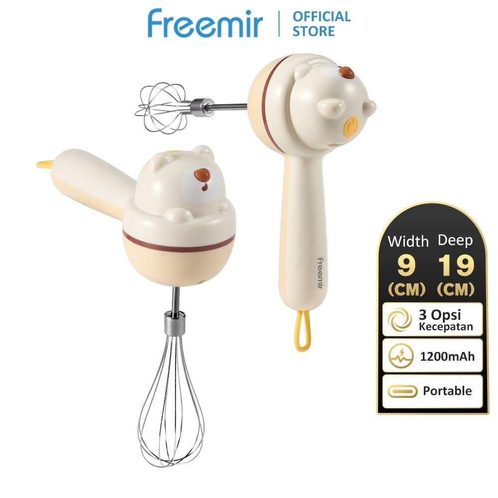 [OFFICIAL] freemir Hand Mixer Beruang GARANSI 100% KERUSAKAN