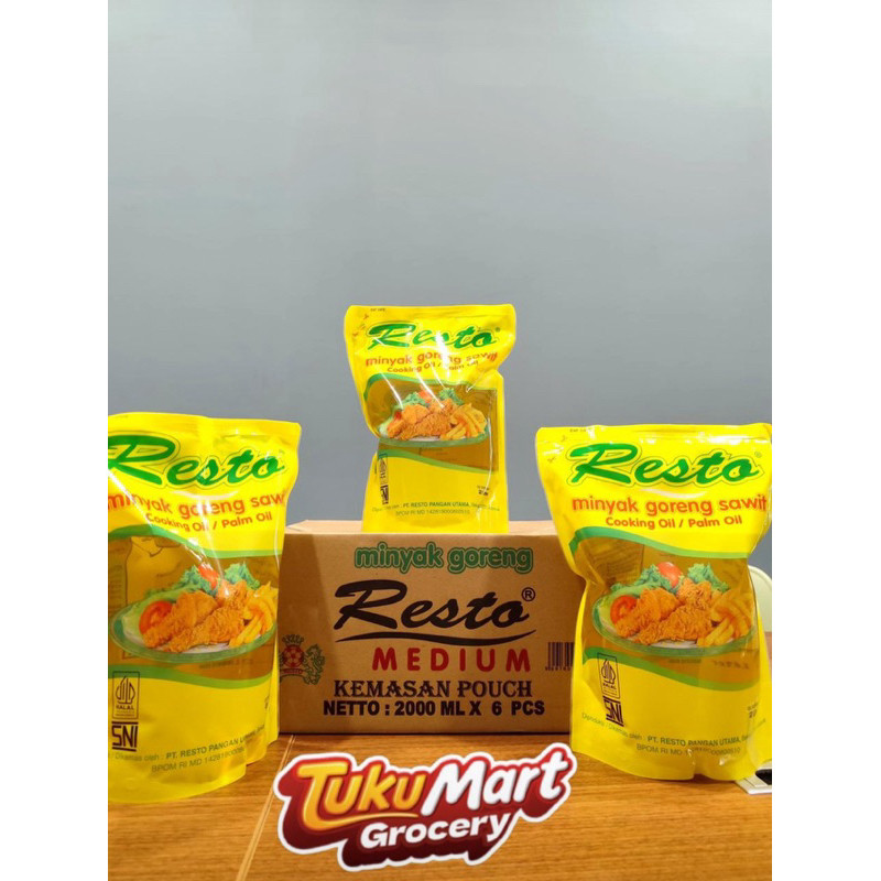 

Minyak Goreng Resto 2 Liter (KARTON)