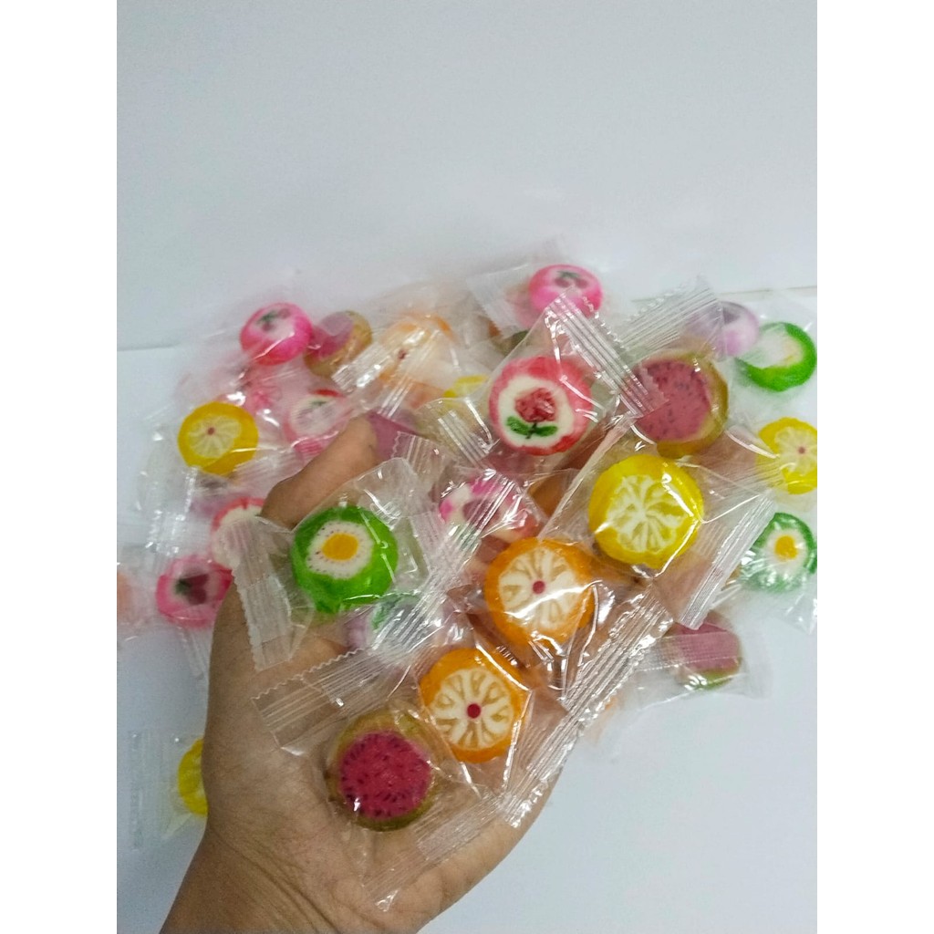

CANDY FRUIT PATTERN SLICE 100GR