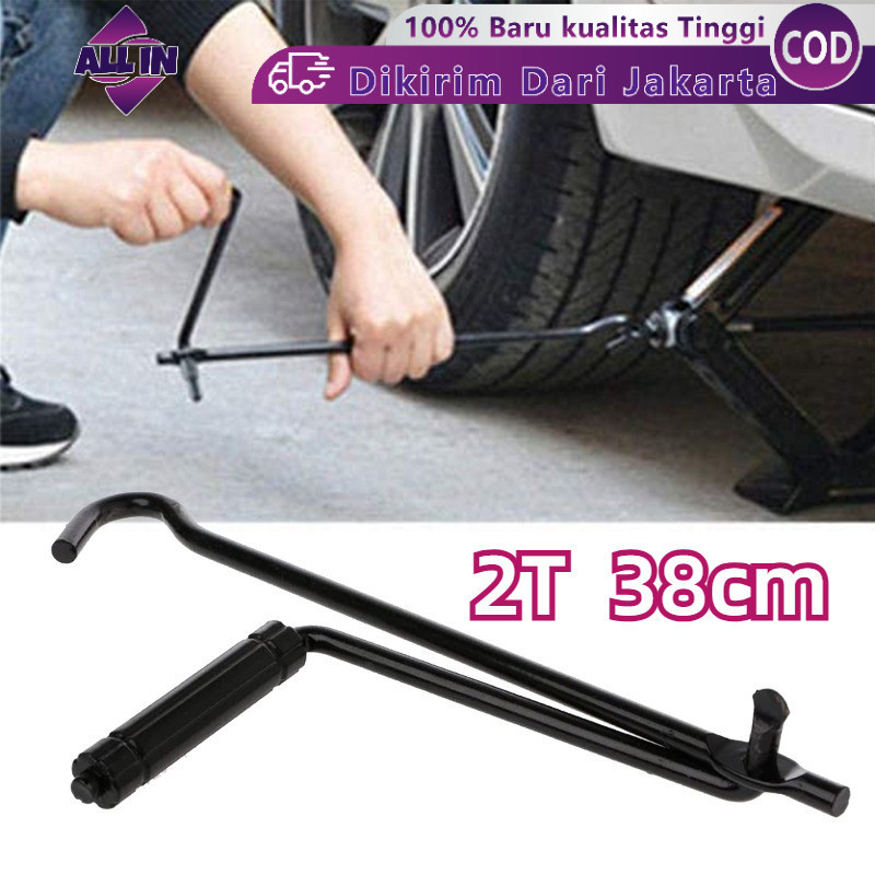 Promo 38Cm Engkol Dongkrak Mobil Handle Dongkrak Universal Alat Dongkrak Mobil Dongkrak Putar Stok
