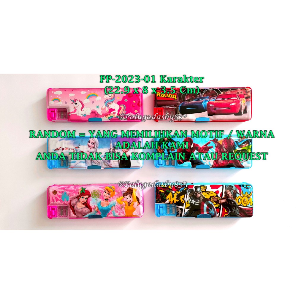 

(1 Biji) GROSIR Kotak Pensil Magnet 22.9 x 8 x 3.5 Cm / Kotak Pensil Magnet GXIMP PP-2023-01