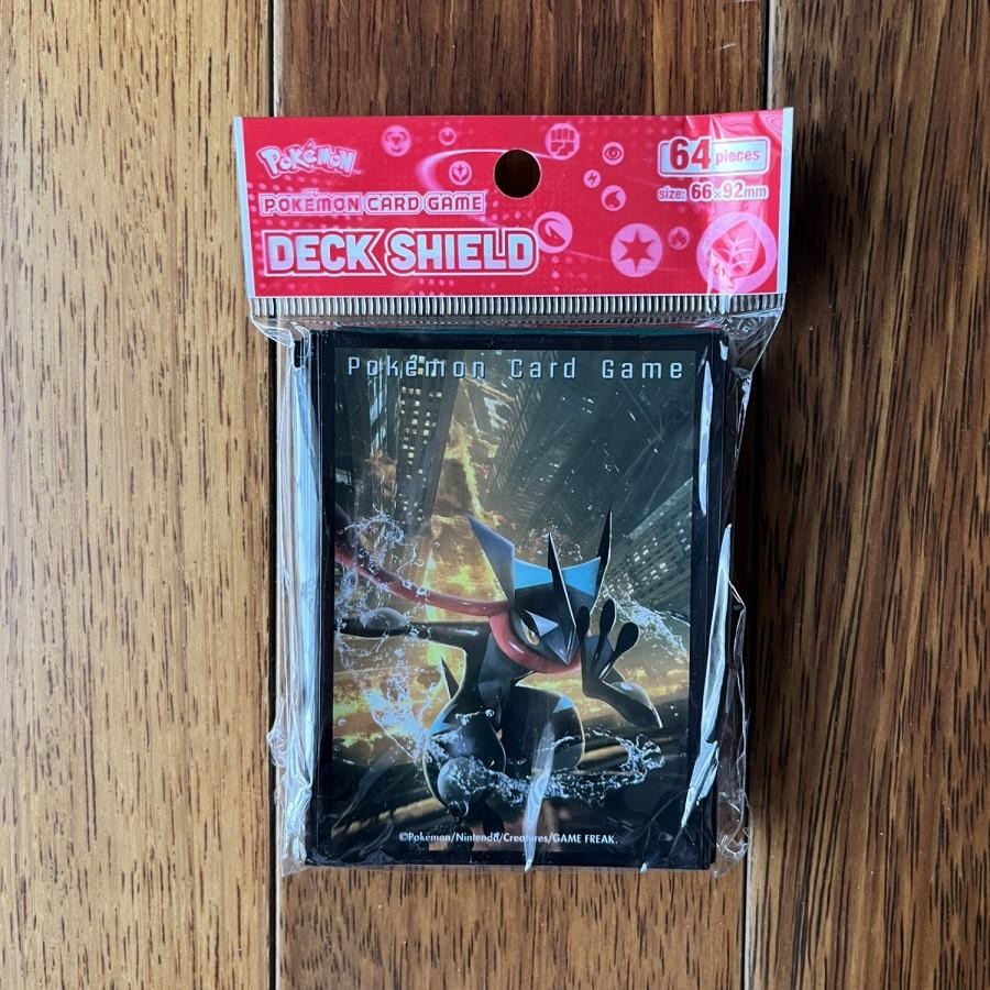 Pokemon Center Greninja Card Sleeve Deck Shield TCG Pikachu Charizard
