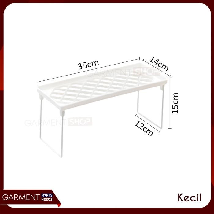 

f Z Rak Organizer Susun Stationary ATK Meja Kantor Lipat Kotak Kosmetik - SIZE S, PACKING STANDAR