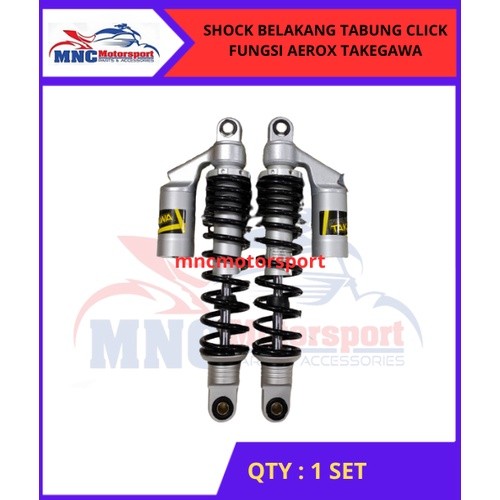 SHOCK BELAKANG TABUNG CLICK FUNGSI AEROX TAKEGAWA