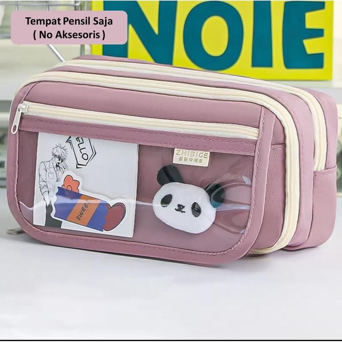 

AHHA TEMPAT PENSIL KOREA MULTI SEKAT UKURAN JUMBO - PNSL MDL UNGU