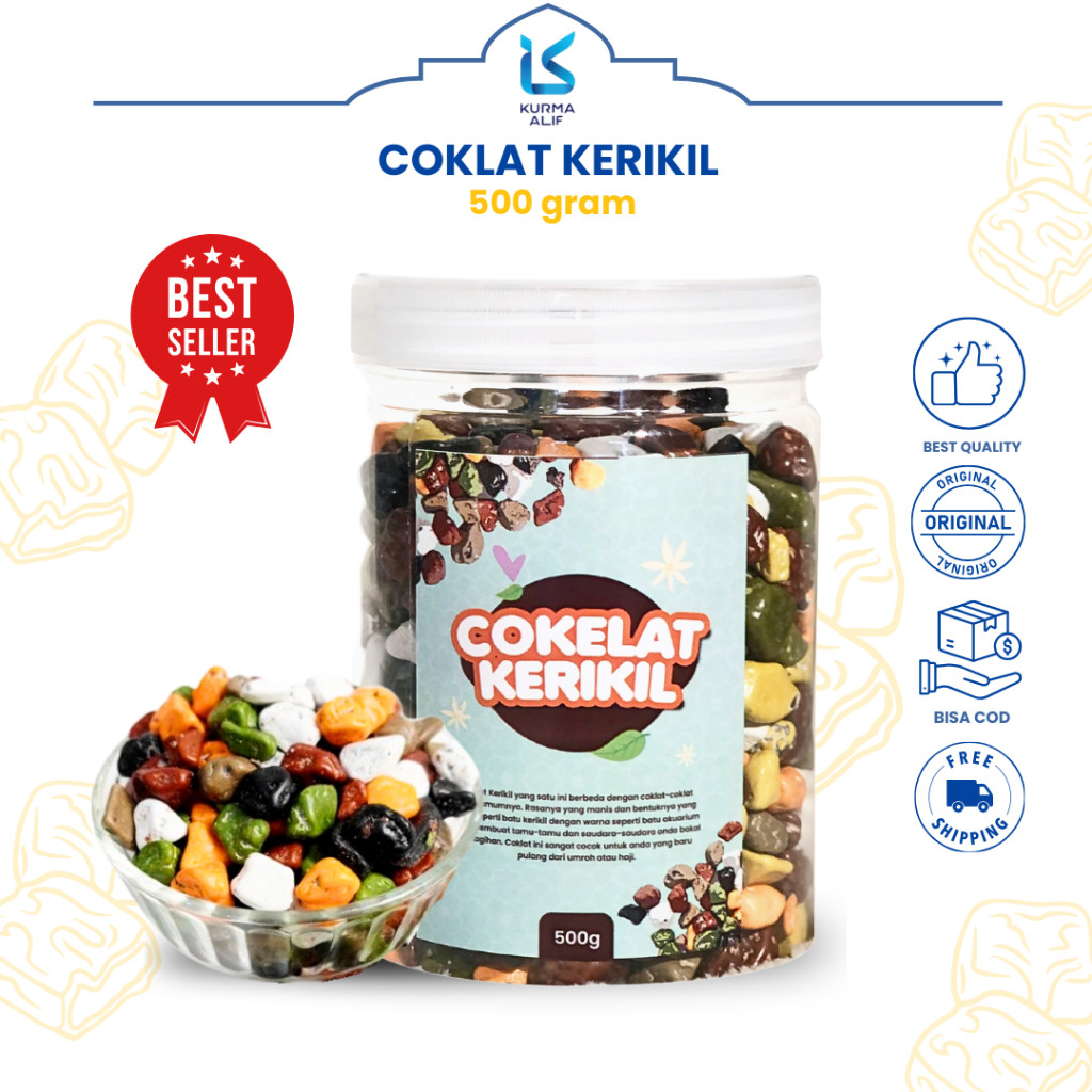 

Coklat Batu Kerikil Coklat Krikil 500 gr Original Oleh Oleh Haji Umroh TERMURAH