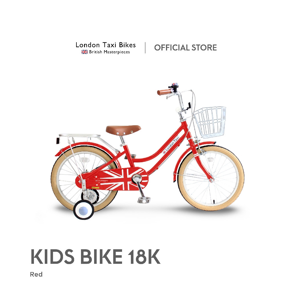 Sepeda Anak London Taxi 18K Red - Vintage Stylish