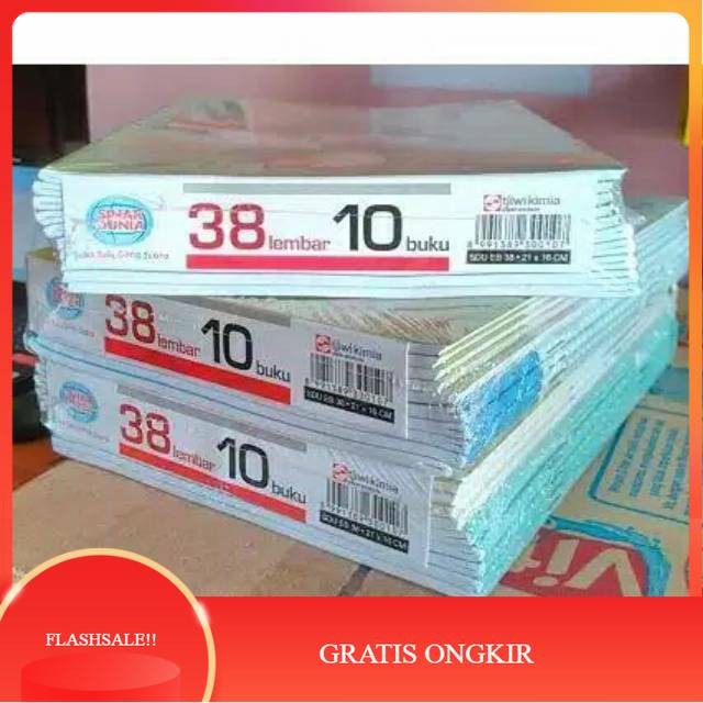 

【AGNES_ID】DISKON!! BUKU TULIS SIDU / SINAR DUNIA 38 LEMBAR & 58 LEMBAR