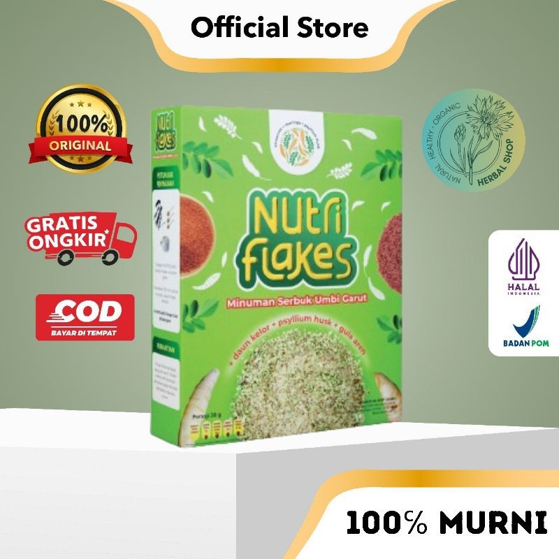 

Nutriflakes Serial Umbi Garut Asam Lambung - Ampuh Mengatasi Asam Lambung Dan Gerd 2