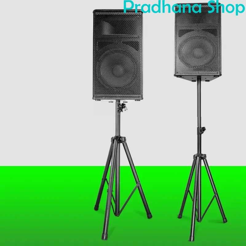 Tiang Floor Stand Kaki Tiga Tripod High Mount Speaker Audio Salon System 8-15 Inch 1.8 m