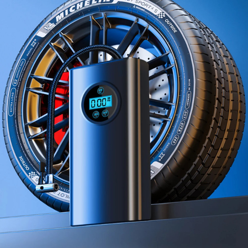 BEST DEALS Kompresor Udara Nirkabel Kecil Inflator Ban Portabel Pompa Inflator Mobil Pompa Inflator