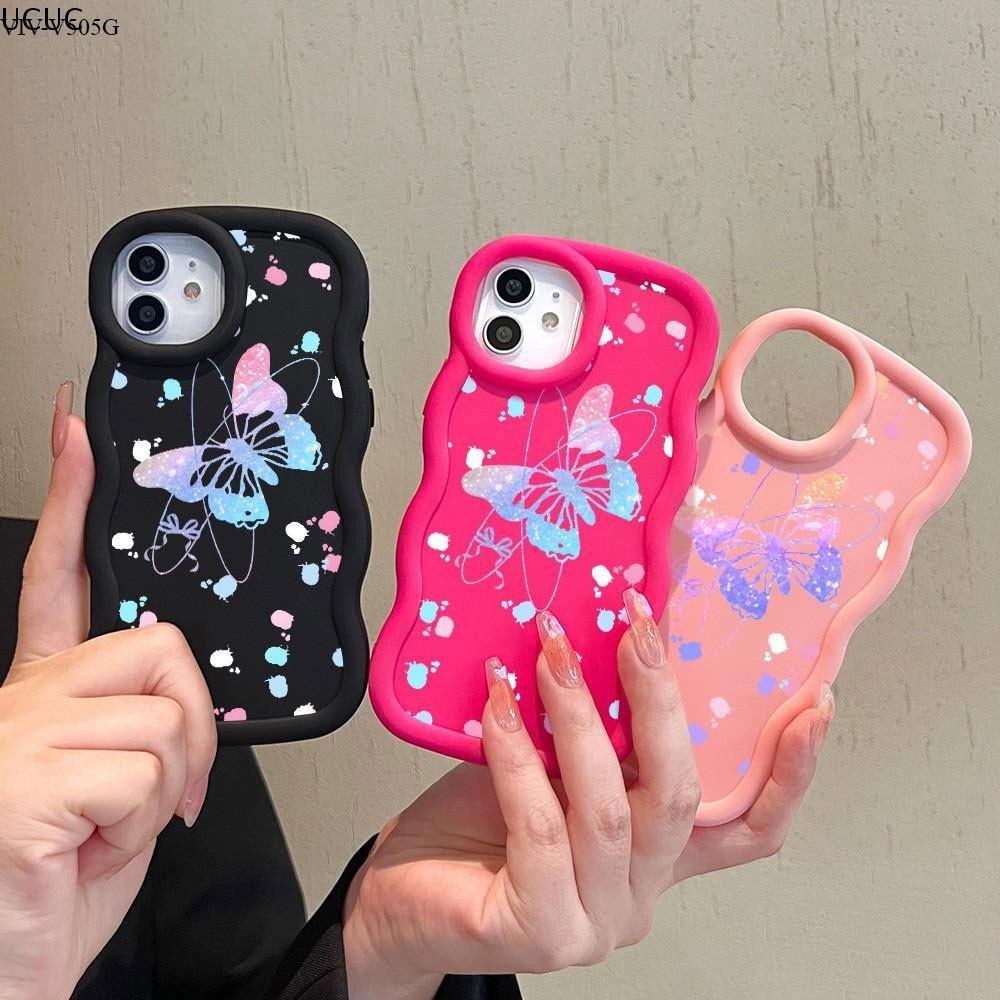 UCUC Casing Hp Untuk VIVO Y21D Y04S Y04 Y19S V50 iQOO Z10 10 Pro 5G Phone Casing Case Hp Softcase Ke