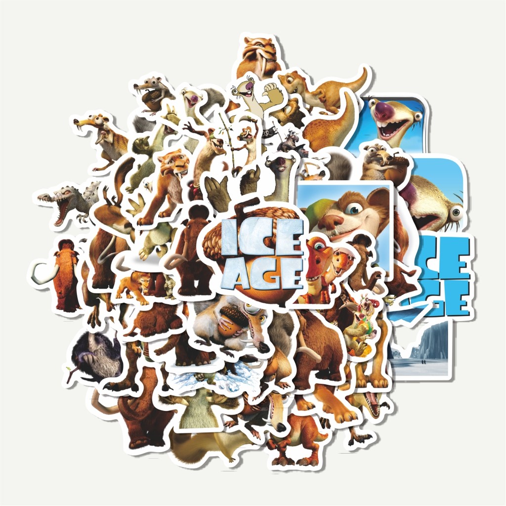 

Sticker Pack Stickr Kartun Ice Age Sticker | Sticker TUMBLR | Stiker LAPTOP KOPER HELM
