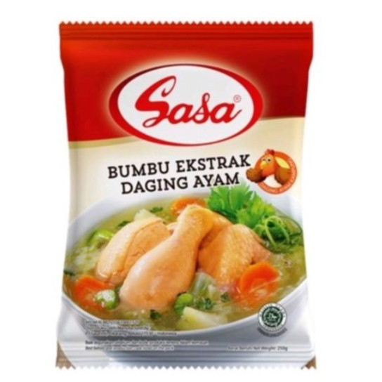 

Sasa Bumbu Ekstrak Daging Ayam 250GR Chicken Extract Seasoning