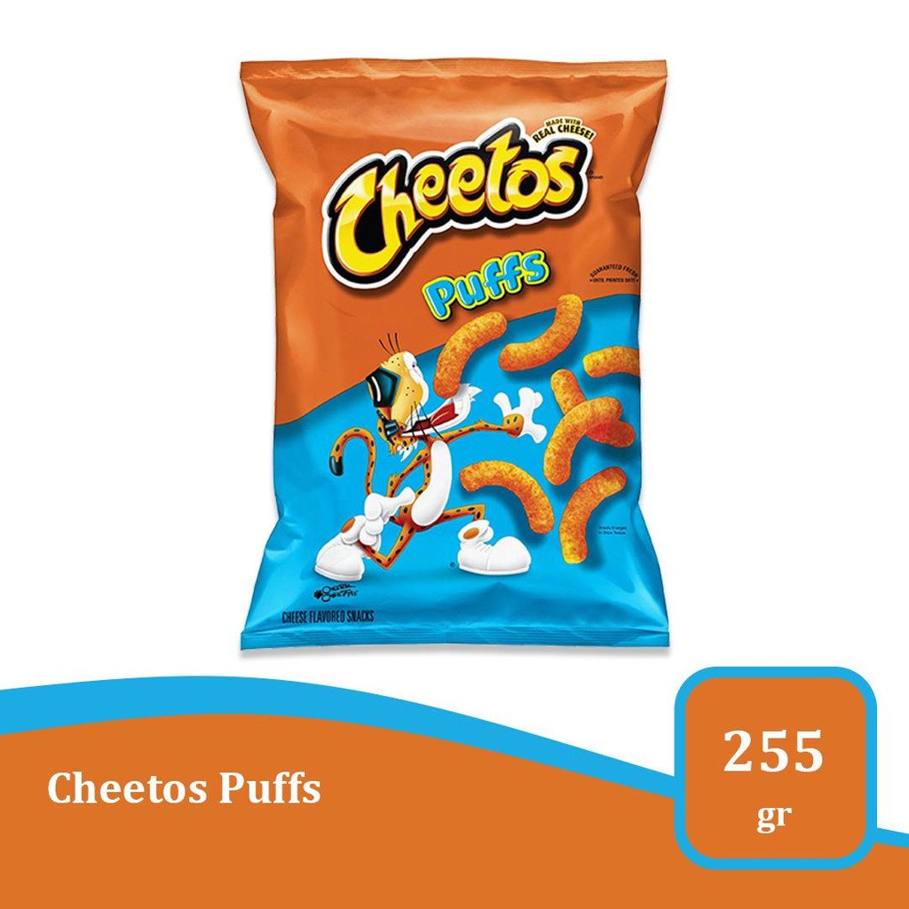 

Cheetos Puffs Jumbo 226 gr – Camilan Keju Lembut & Renyah Import USA
