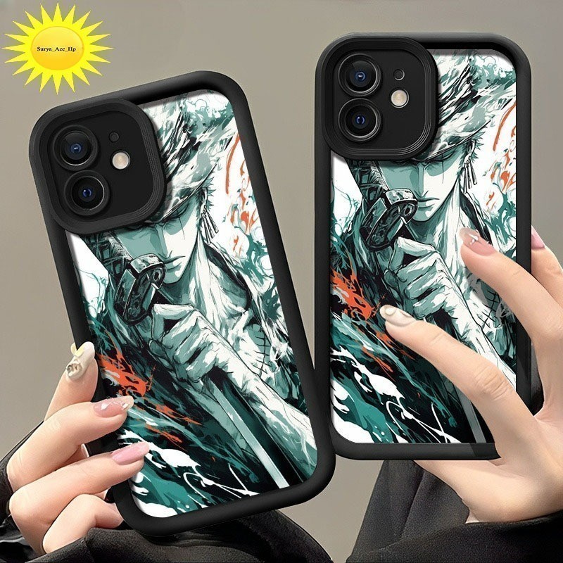 Soft Case Matte Rose Black Gambar Anime For Xiaomi Redmi 7 7a Redmi 8 8a Pro Redmi 9 9a 9c 9 Prime 9