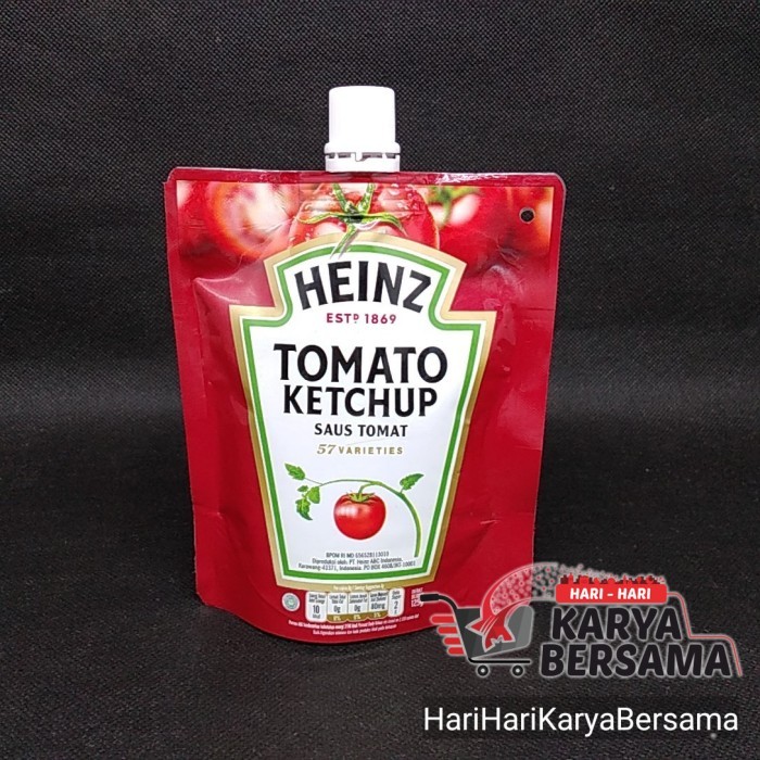 

SAUS TOMAT HEINZ TOMATO KETCHUP POUCH 125GR