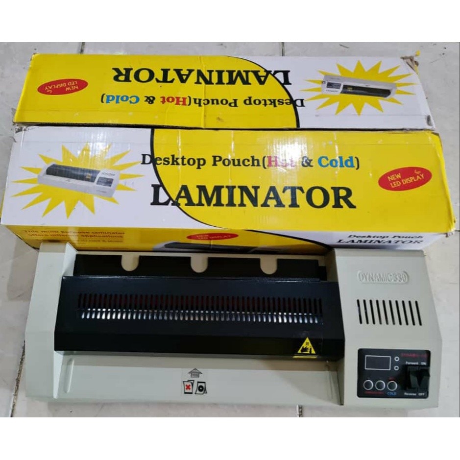 Laminator DYNAMIC 330 LED - Mesin Laminating Dynamic 330 LEDCO