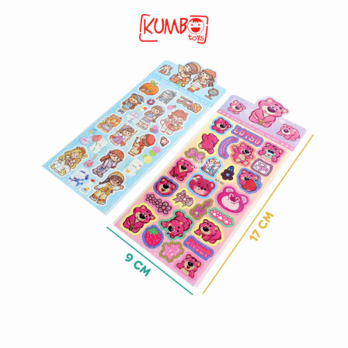 

JAMIN MURAH !!!Mainan Edukasi Anak Sticker Hologram Karakter(BISA LANGSUNG ORDER)
