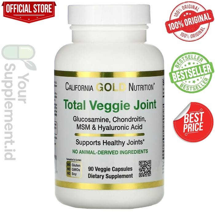 California gold vegetarian glucosamine chondroitin msm isi 90 caps