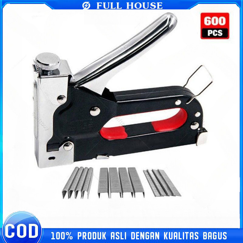 

Full House！ 3 In 1 Stapler Gun Staples Tembak Gun Tacker Powerfull Pistol Stapler Gratis 600 Staples Pistol Kuku Pistol Stapler Konstruksi Konstruksi Furnitur DIY Pelapis Pelapis Pistol Stapler Multifungsi Pistol Stapler