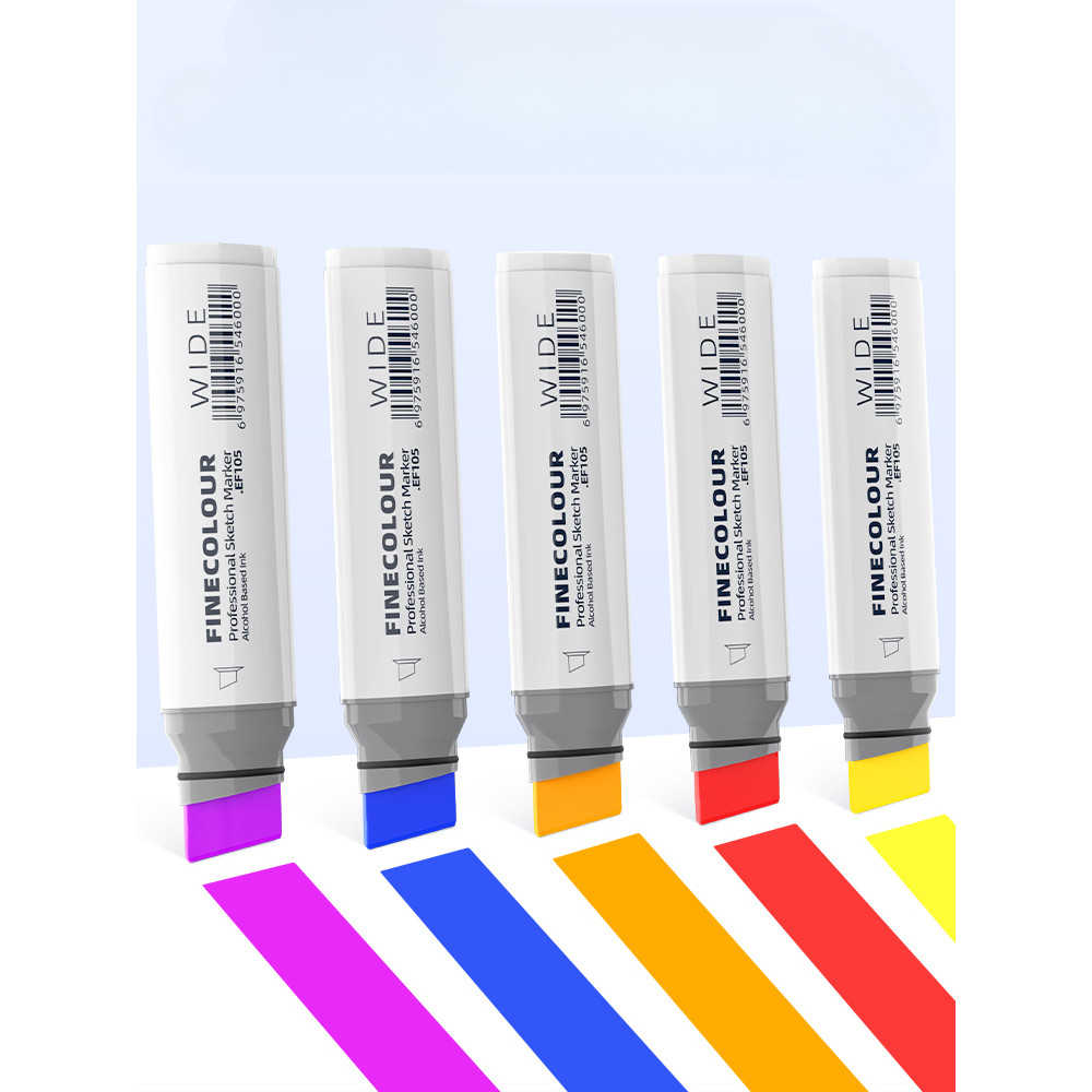 

Finecolour 20mm Wide Markers Alcohol Line Sketching Art