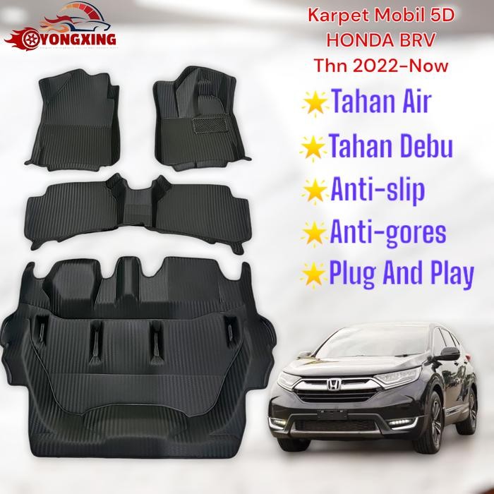 Karpet Mobil 5D Premium Honda BRV