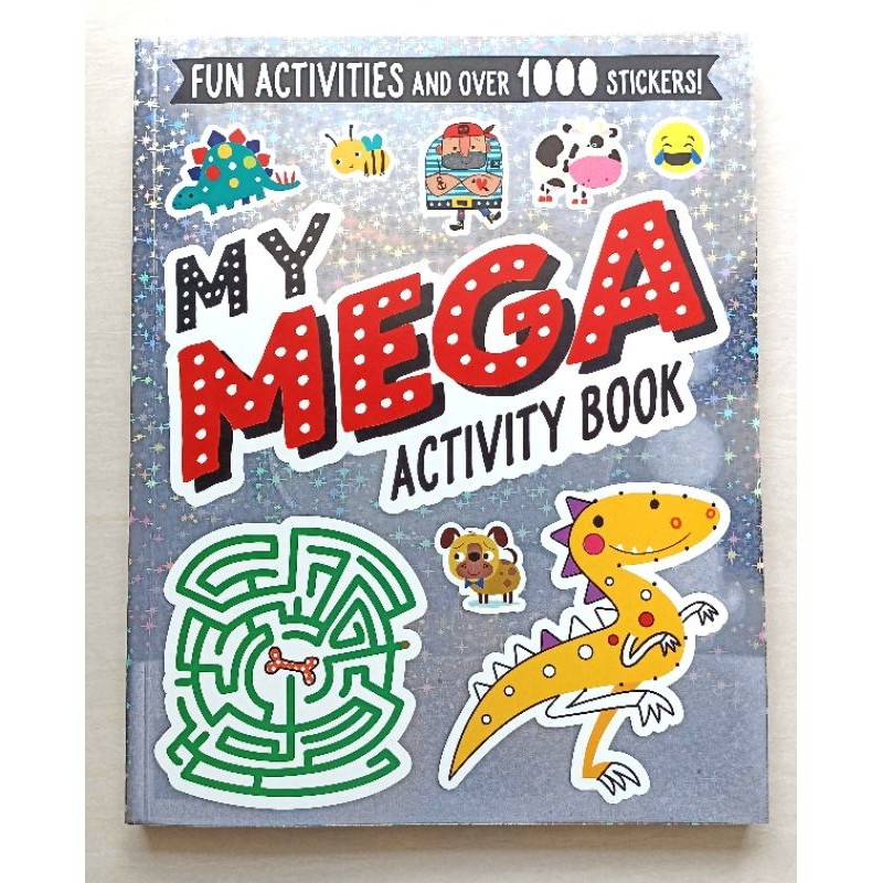 

Make Believe - My Mega Activity Book with over 1000 stickers (Big)