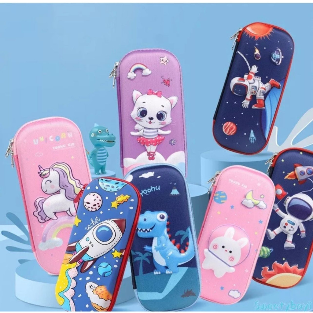 

ARUNA | Kotak Pensil Karakter 3D Timbul Sanrio EVA Premium