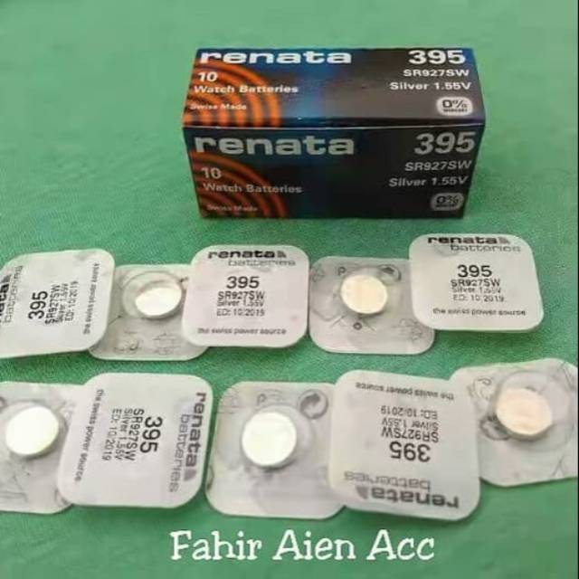 RENATA 395 SR927SW BATERAI BATRE BATTERY JAM TANGAN 927 TERMURAH