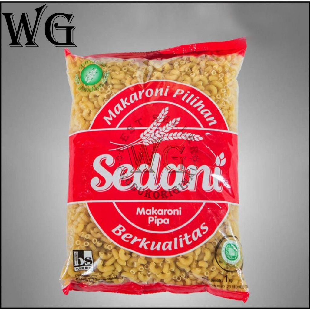 

Makaroni Rebus Sedani Macaroni pipa berkualitas 1 kg