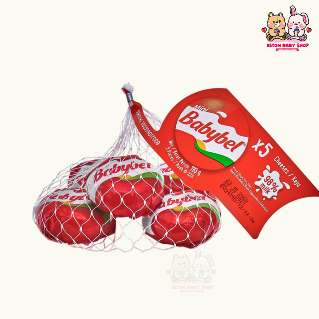

Babybel Cheese Mini Red Wax 110gr Keju MPASI Bayi (X5 Pcs) - Babybel Keju Mpasi Tanpa Pengawet Tanpa Garam - Keju Tinggi Protein Tinggi Kalsium Untuk Anak