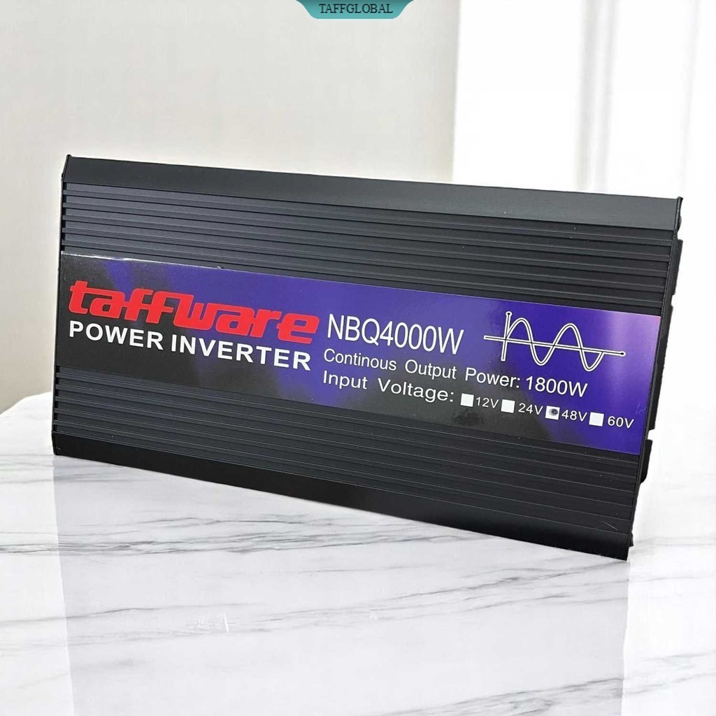 Taffware Power Inverter Mobil Pure Sine Wave DC 48V to AC 220V 4000W - NBQ4000W