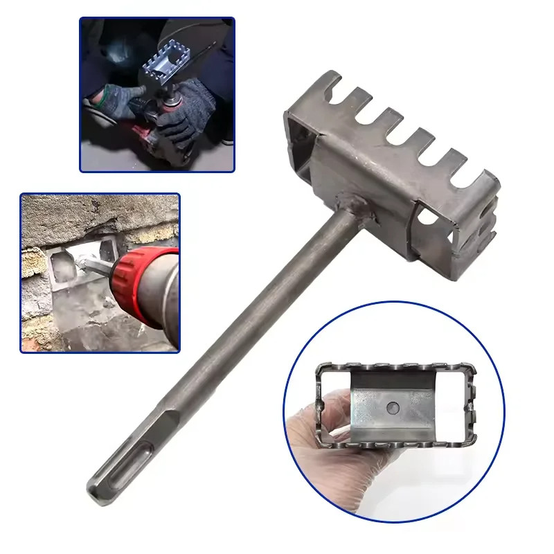 

1PC 86-Type Square Hole Cutter - Manual Tool for Electrical Box & Water/Electricity Installation Socket Puncher
